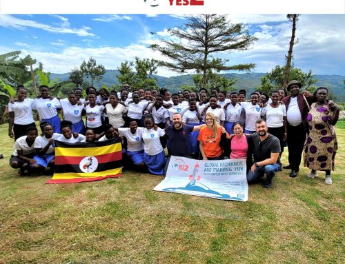 Representatives from the GET YES 2 project visited the Ugandan partners at Drucilla Vocational Education School in Kabale